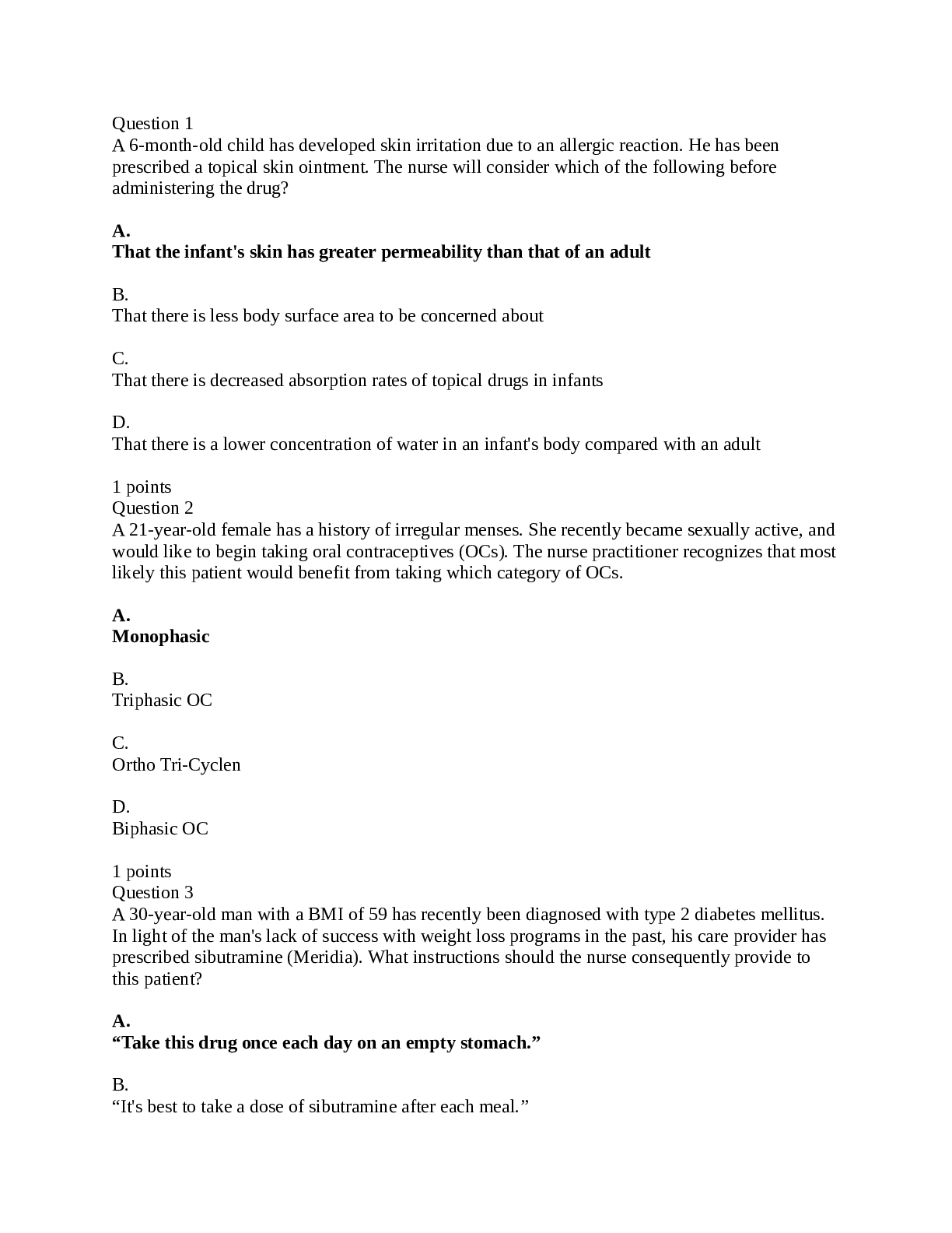 Preview image for NURS 6521 week 11 Final Exam